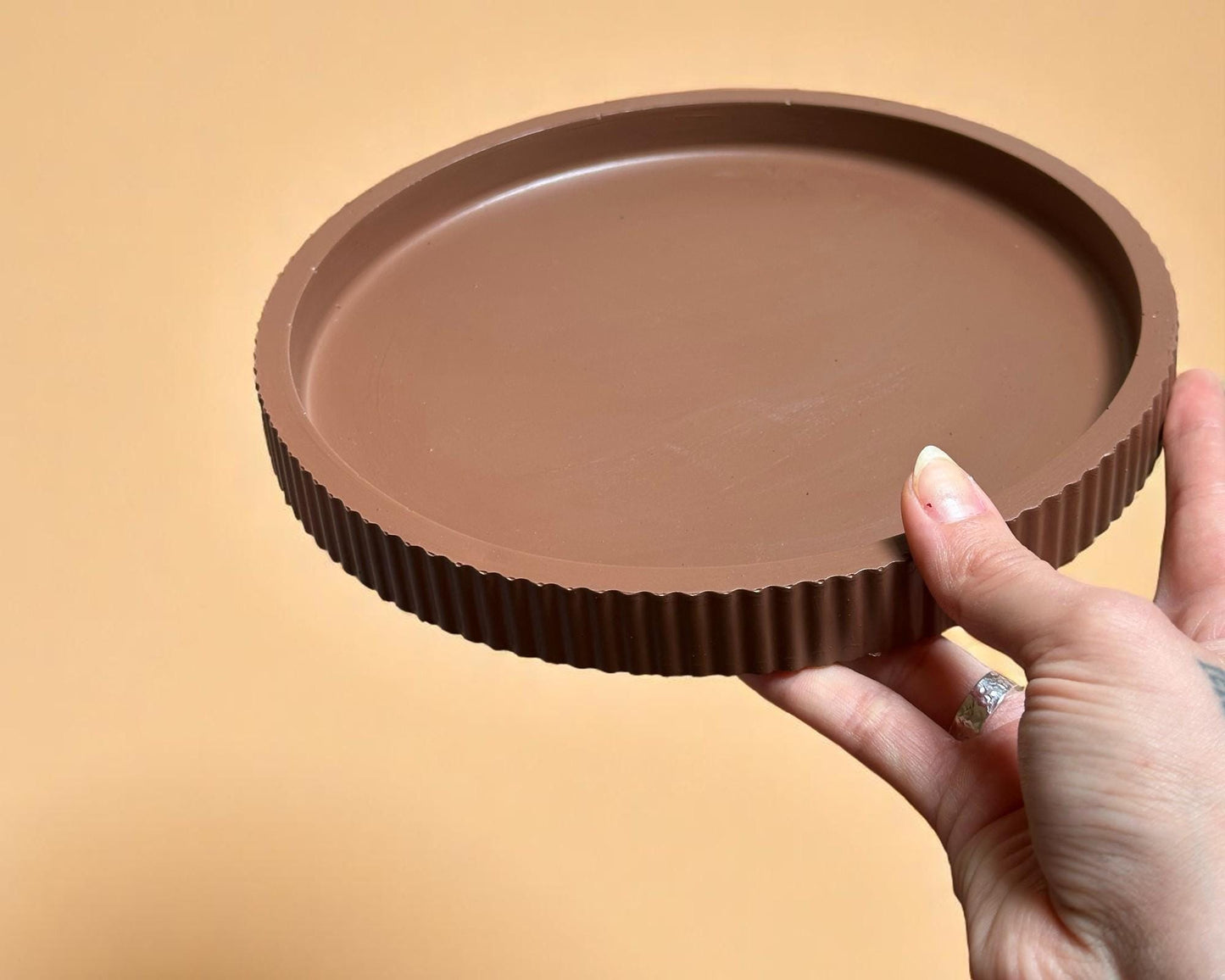 Sculpture Serisi – Round Tray