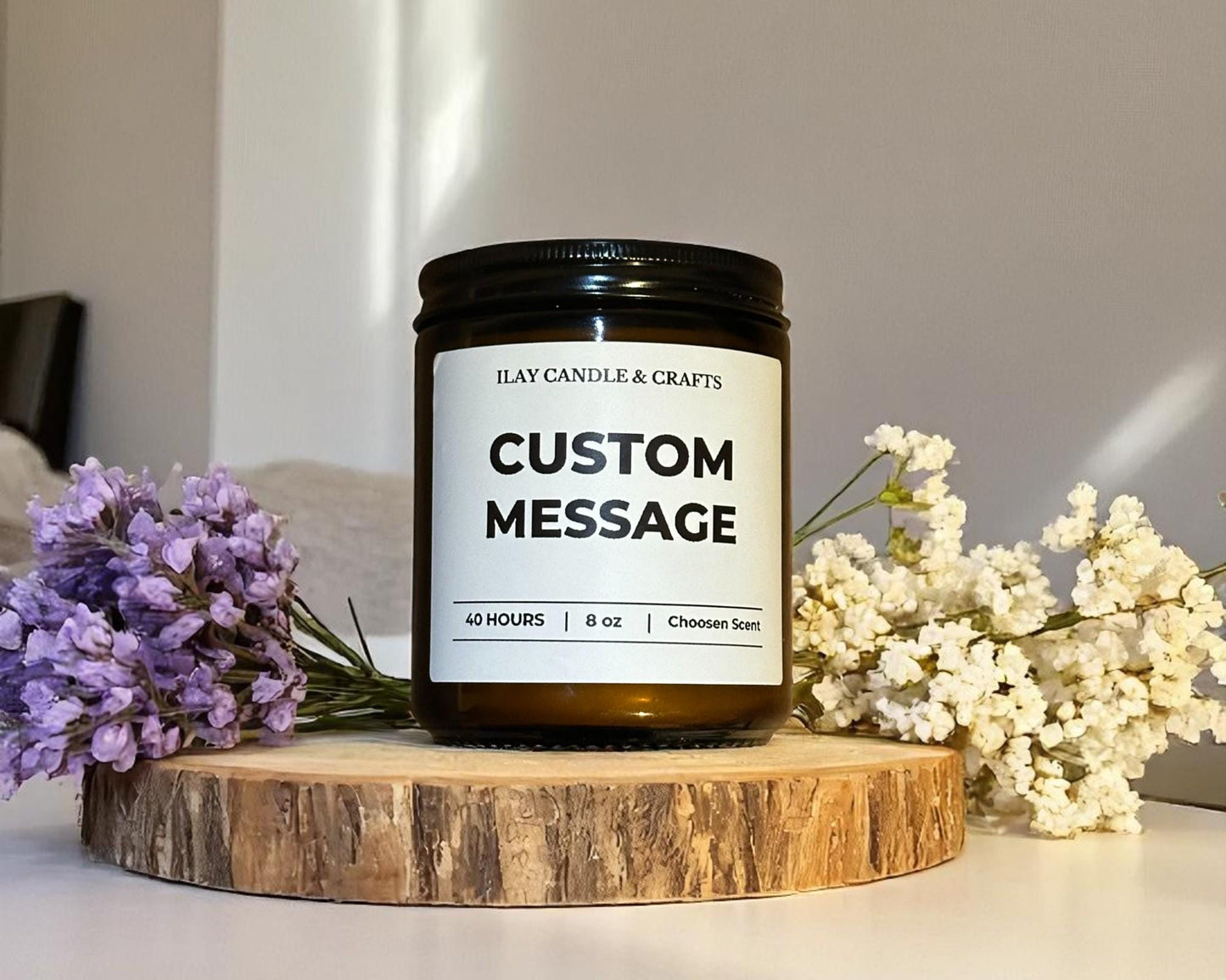 Personal Touch Series – Özel Etiket Mum