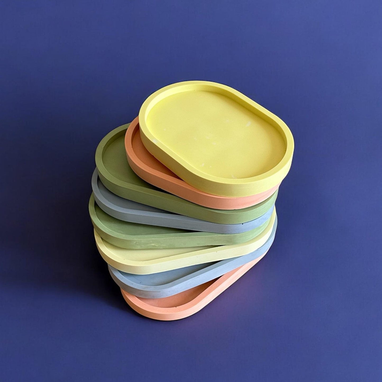 Pastel Oval Decor