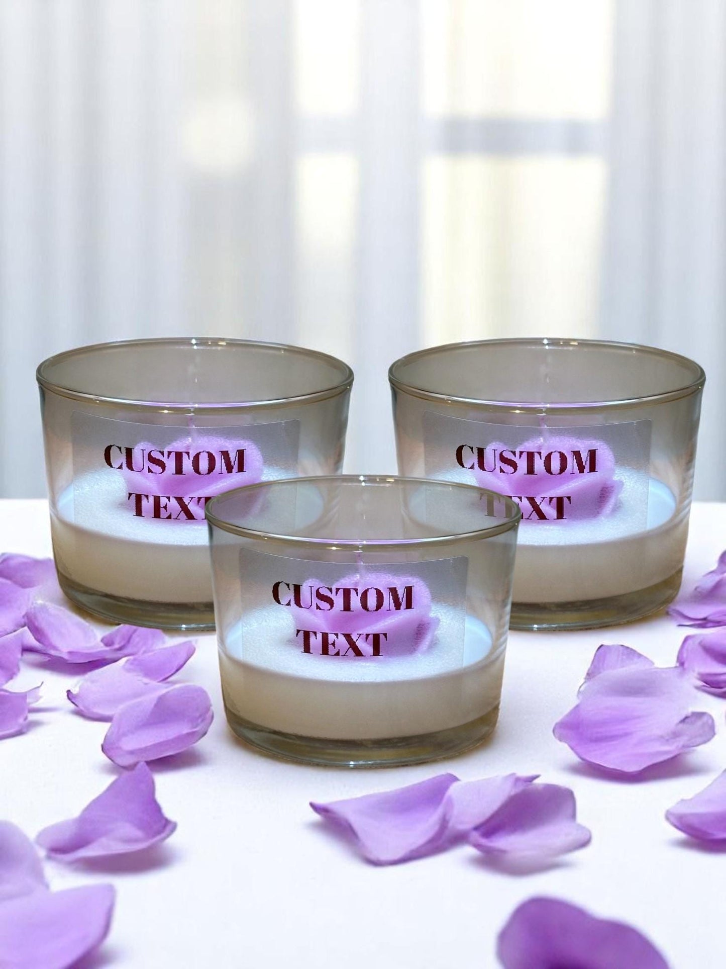 Elegant Rose Candle