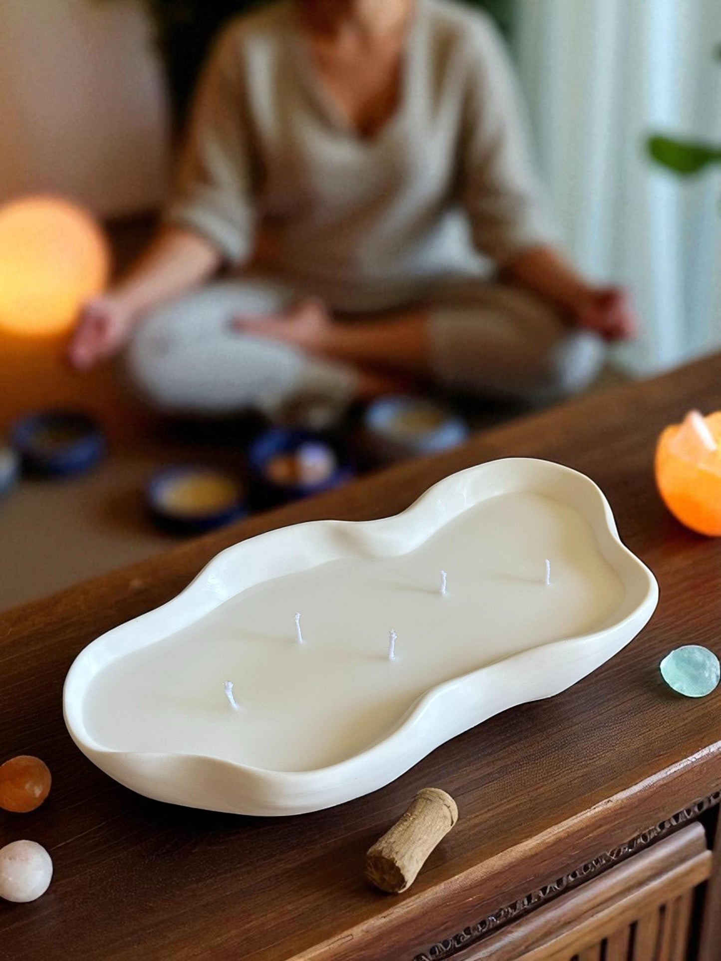 Luxury Concrete Candle Bowl