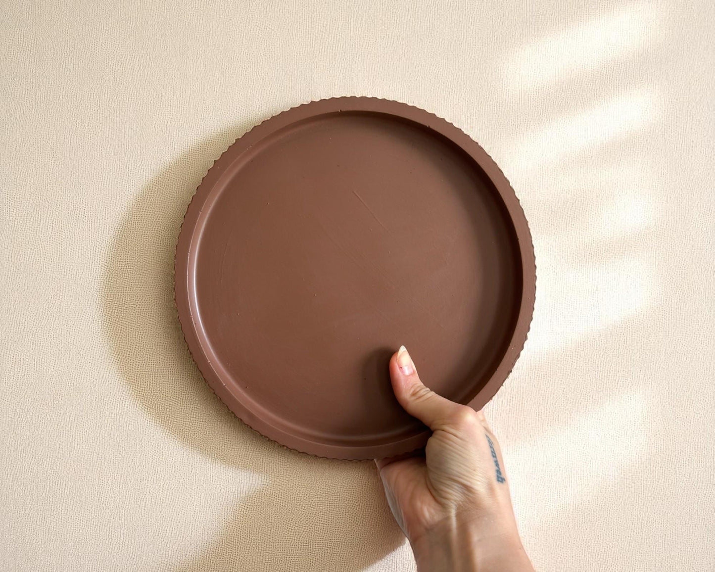 Sculpture Serisi – Round Tray