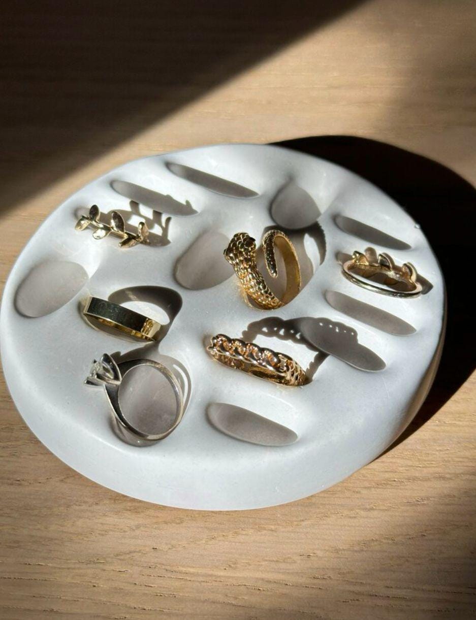 Scandinavian Beton Ring Holder