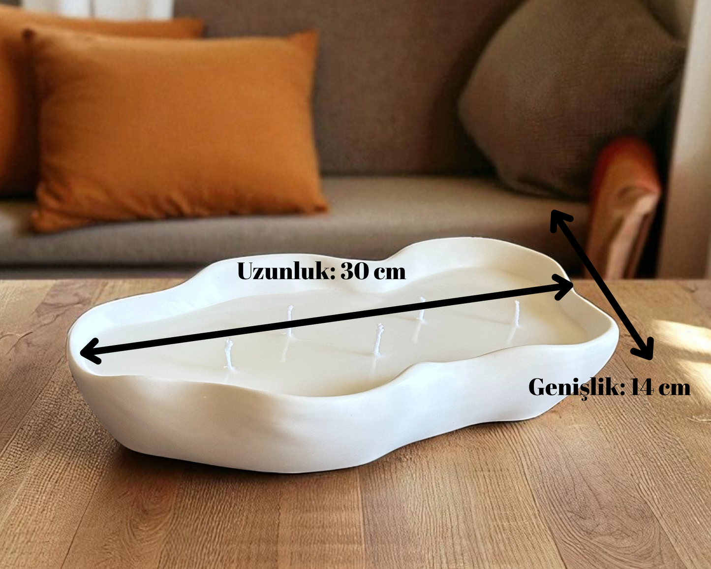 Luxury Concrete Candle Bowl