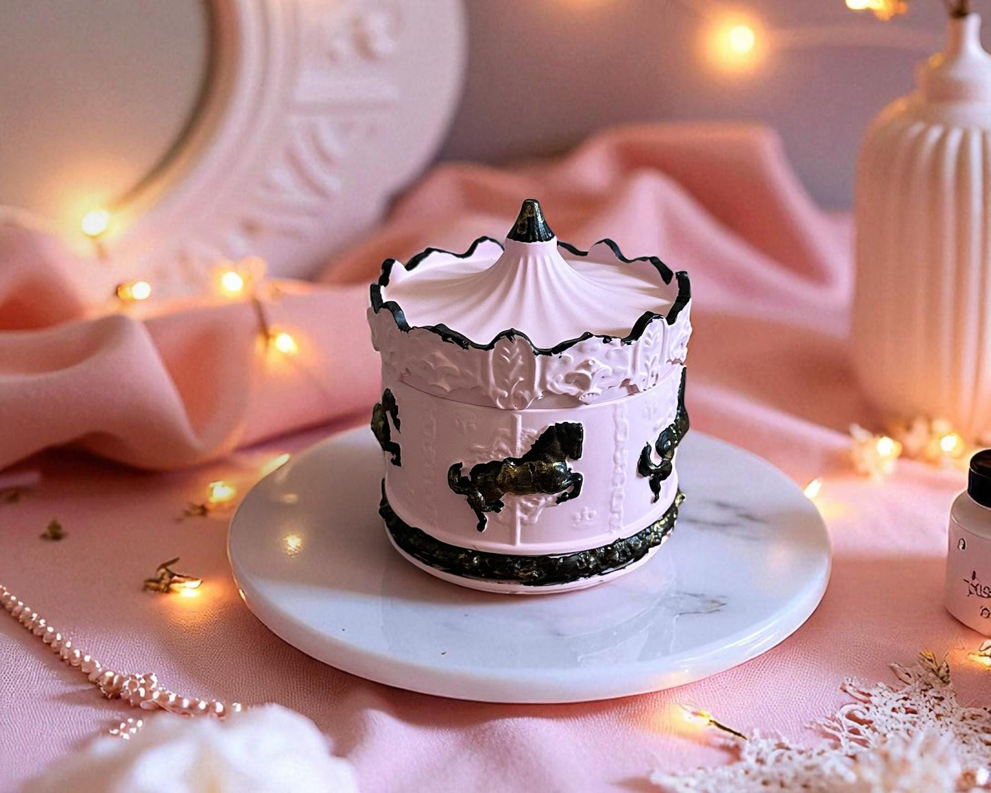 Fairytale Carousel Candle