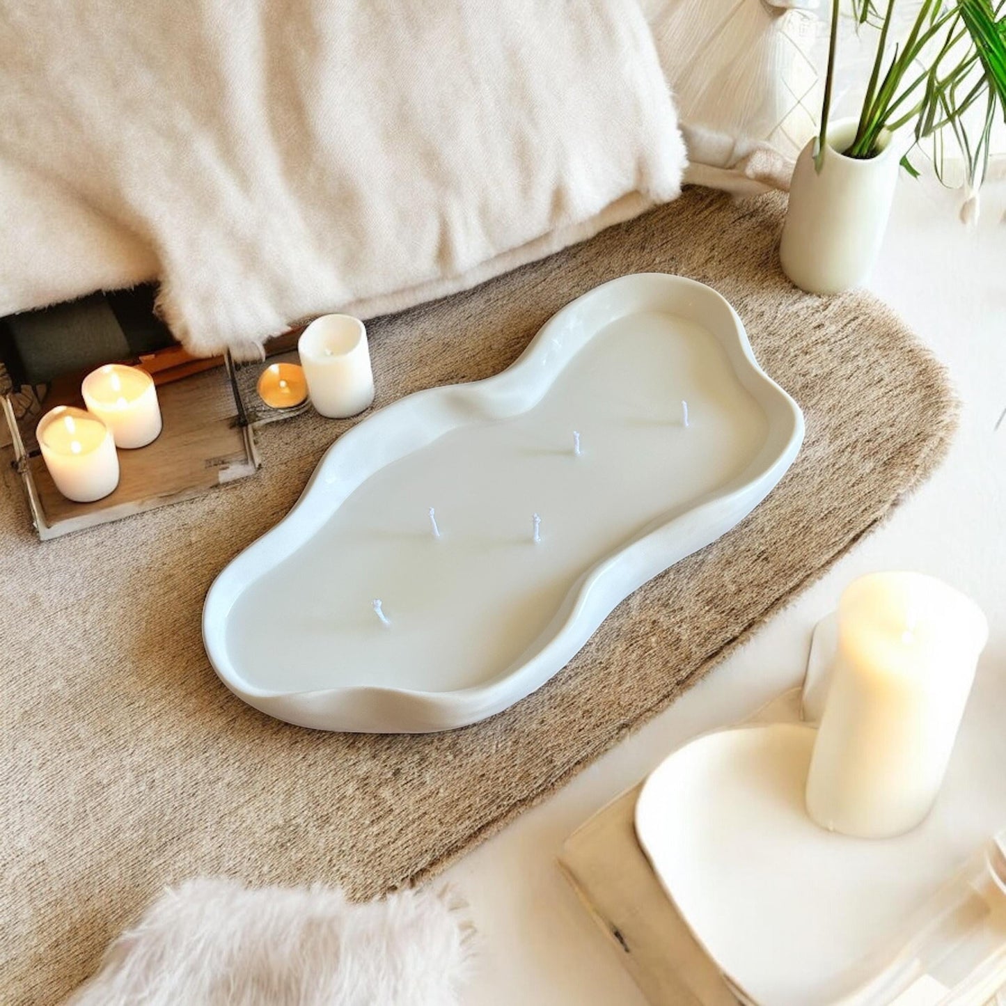 Luxury Concrete Candle Bowl