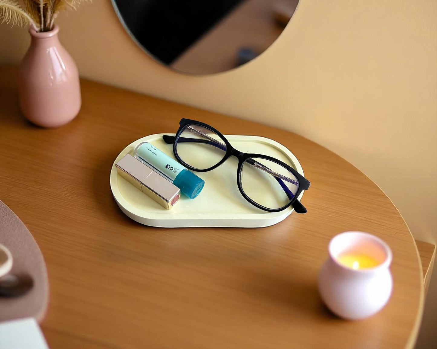 Pastel Oval Decor
