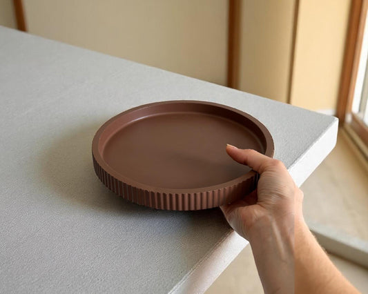 Sculpture Serisi – Round Tray
