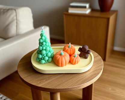 Pastel Oval Decor