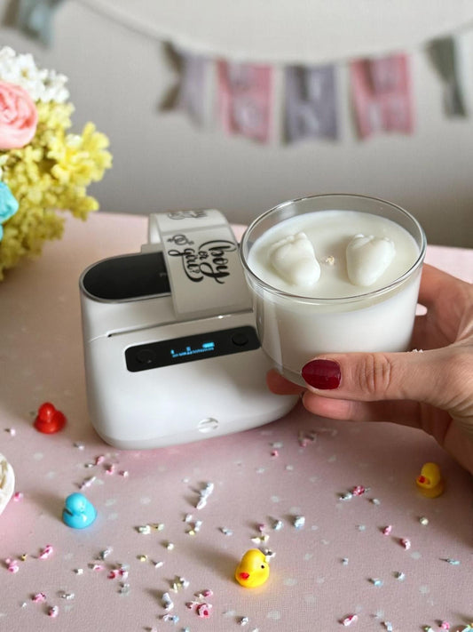Gender Reveal Candle