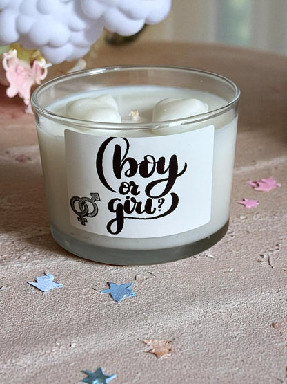 Gender Reveal Candle