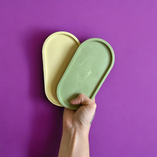 Pastel Oval Decor